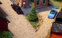 Model train road