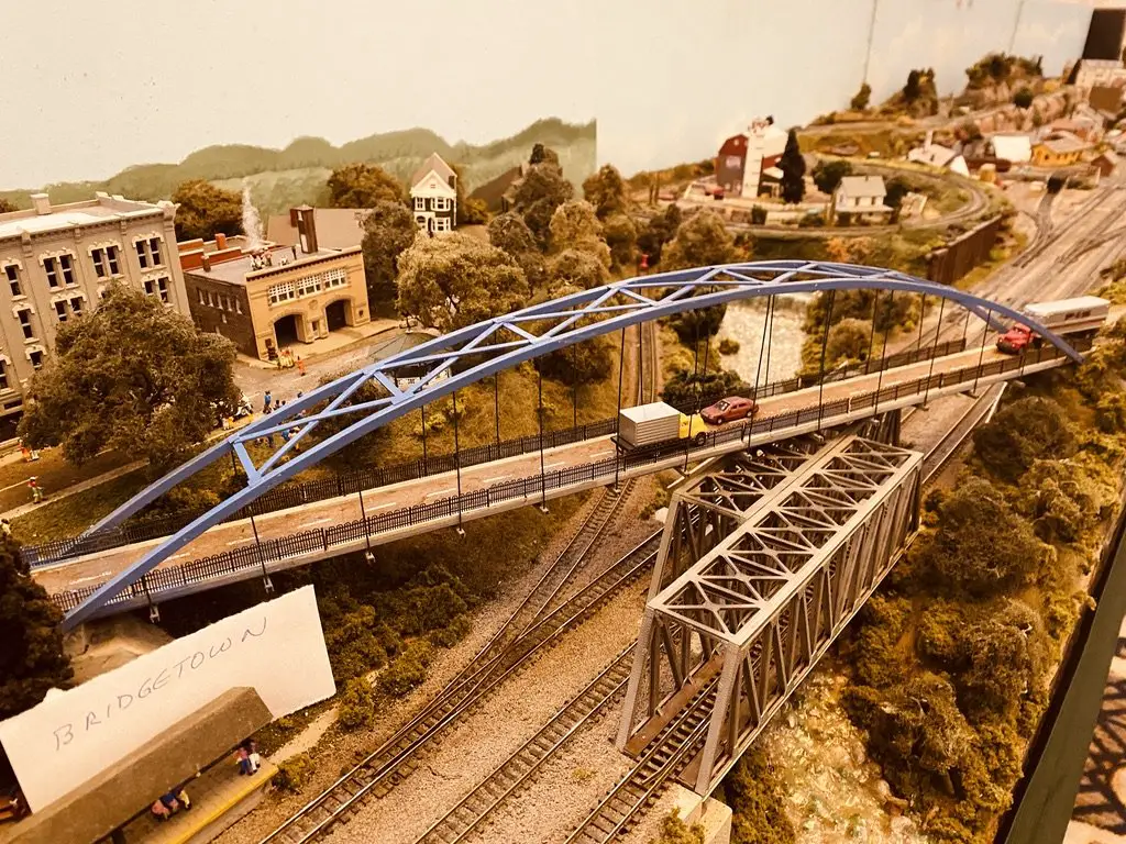 Model Railroad by N-Trak Club - at MER 2021 Annual Convention hosted by Chesapeake Division of NMRA