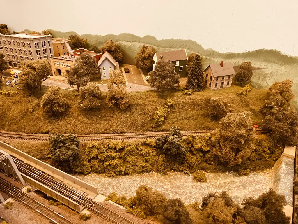 Model Railroad by N-Trak Club - at MER 2021 Annual Convention hosted by Chesapeake Division of NMRA