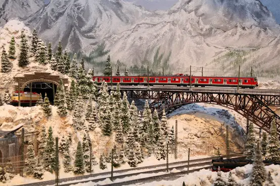 Alpine Wonderland Model Railroad by Alan Fisher
