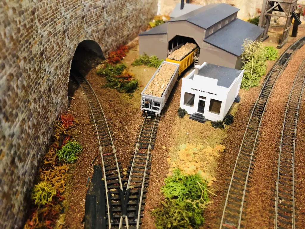 Processing Lumber on the BR&S Model Railroad