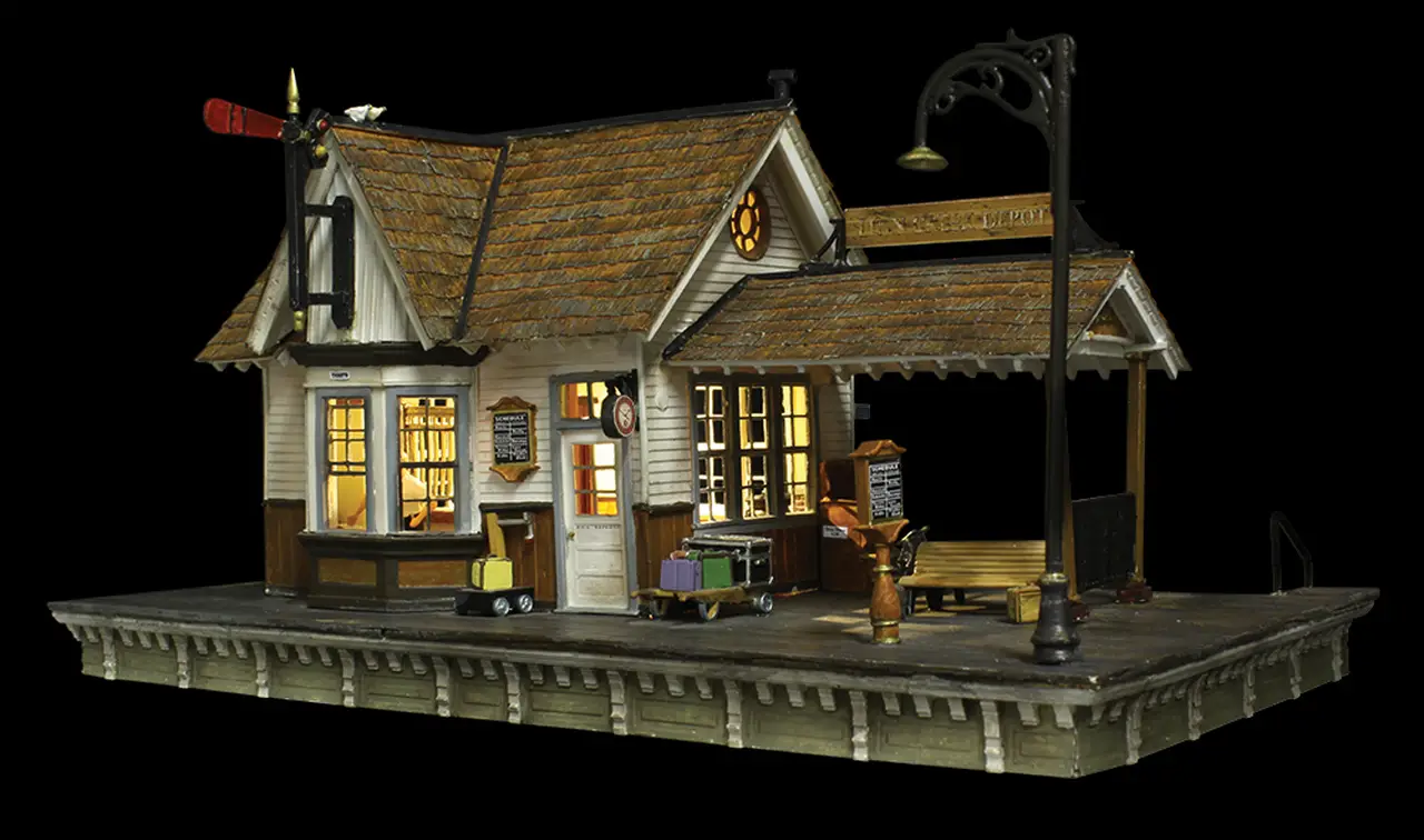 √ Woodland Scenics Lighted Building Available at Trainstoreonline.net