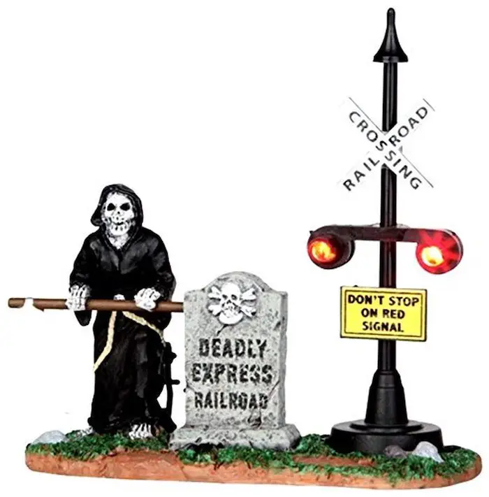 Halloween Deadly Express Railroad Crossing