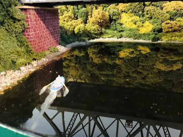 Water Under the Bridge on the LVMRR Made with Dual Resin Mix