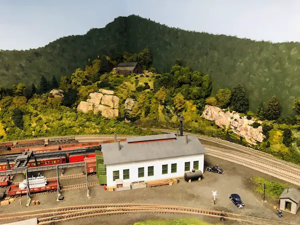 Car Repair Shop on the Lehigh Valley RR